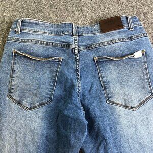 Barbell Apparel Jeans Mens 32 32x32 Blue Comfort Straight Athletic Fit Stretch